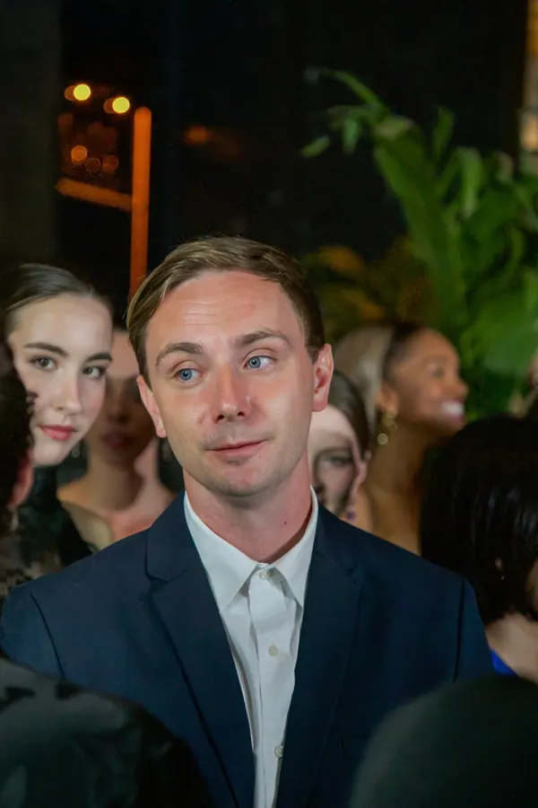Cam Appleton at an evening event in Vancouver